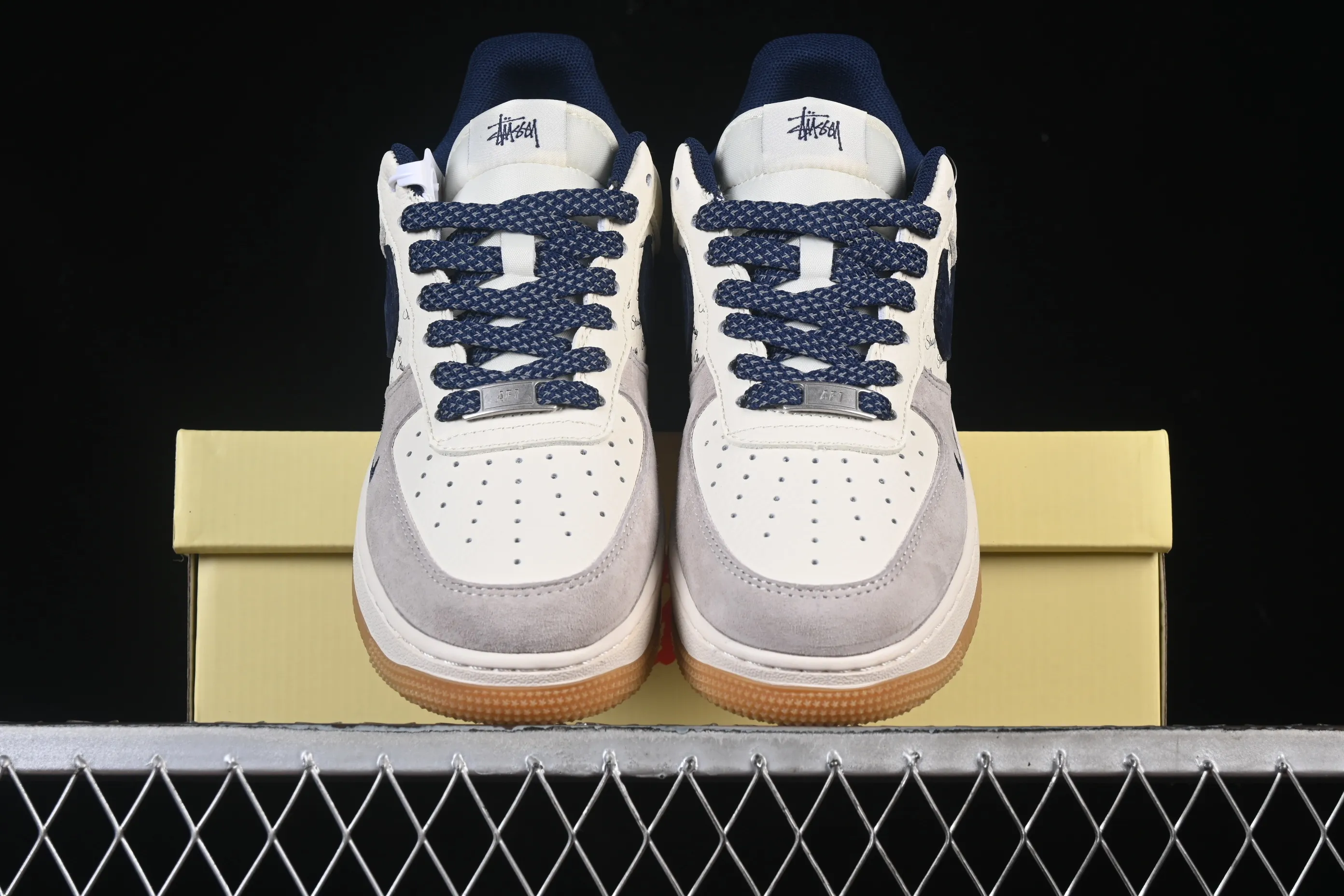 All categories Nk Air Force 1 Air Force series Nk Air Force 1 Low Air Force low-top Nike Air Force 1'07 Low Stusi co-branded Milan raw rubber Air Force 1 low-top casual sneakers JS8028-016